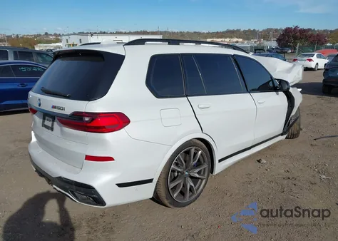 2022 BMW X7 M50I z USA, uszkodzony, nr VIN 5UXCX6C04N9L32676